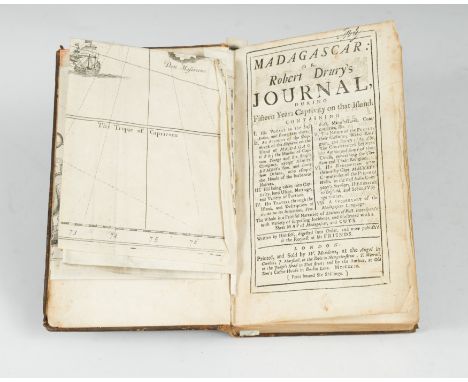 DRURY (Robert)Madagascar: or, Robert Drury's Journal during Fifteen Years Captivity on that Island... Written by Himself, Dig