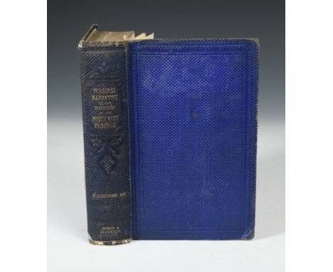 ARMSTRONG (Alexander)A Personal Narrative of the Discovery of the North-West Passage. London: Hurst &amp; Blackett, 1857, 8vo