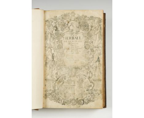 GERARD (John)The Herball or General Historie of Plantes, first edition, London: John Norton 1597, thick folio, engraved title