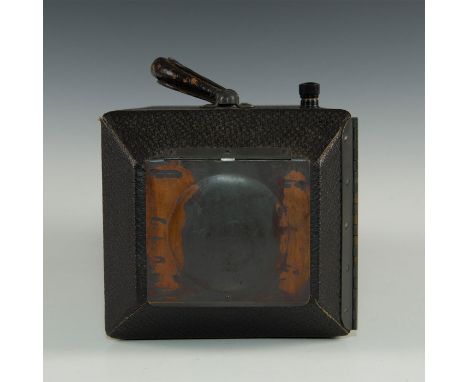 Sheet film 1:1 photographic copier meant for detective work.Vintage Folmer Graflex Corp fingerprint camera was made by Folmer