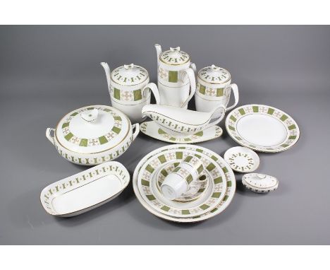 A&nbsp; Collection of Spode English Bone China "Persia" Y8018 Dinner Service; the dinner service comprising&nbsp; two meat pl