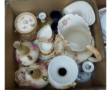 A collection of Crown Devon Fieldings ceramic wares