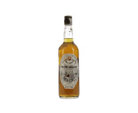 GLEN GRANT 8 YEARS OLD 100 PROOF Single Malt Scotch Whisky 75.7cl, 100° proof.