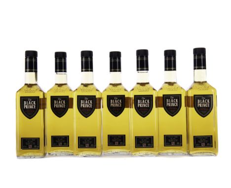 BLACK PRINCE SELECT (7) Blended Scotch Whisky 75cl, 43% volume, in carton. Seven bottles.
