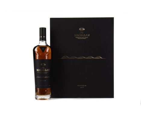 MACALLAN GENESIS Single Malt Scotch Whisky Bottled in 2018 to commemorate the opening of the new Macallan distillery, one of 