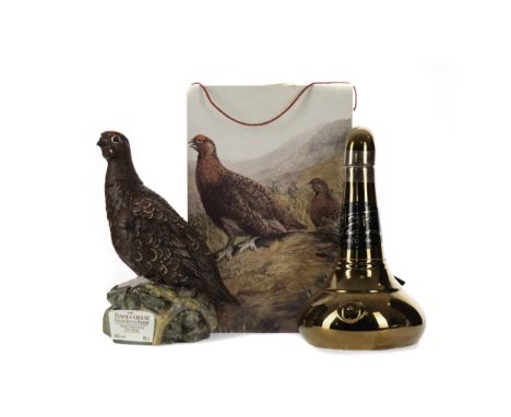 ARGYLL AGED 17 YEARS - POT STILL DECANTER Blended Scotch Whisky 760ml, 43% volume. FAMOUS GROUSE DECANTER Blended Scotch Whis