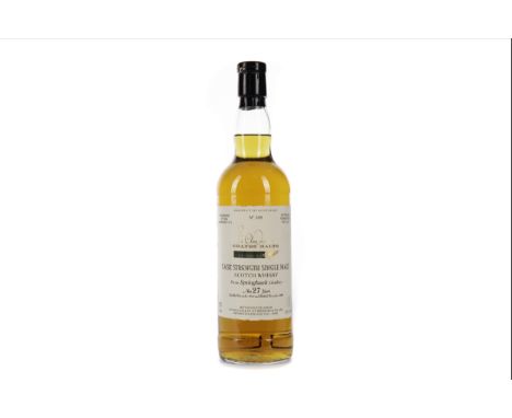 SPRINGBANK 1974 LE CLAN DES GRAND MALTS AGED 27 YEARS Single Malt Scotch Whisky Distilled December 1974, matured in hogshead 