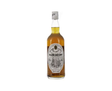 GLEN GRANT 38 YEARS OLD 70° PROOF Single Malt Scotch Whisky 26 2/3 fl.oz, 70° proof.
