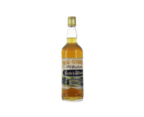 PRIDE OF STRATHSPEY 1938 Single Malt Scotch Whisky 75cl, 40% volume.