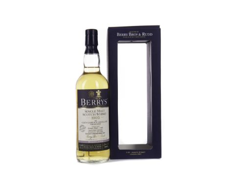 GLEN GARIOCH 1995 BERRYS' AGED 19 YEARS Single Malt Scotch Whisky Matured in cask no. 142, bottled in 2015 for the Aberdeen W