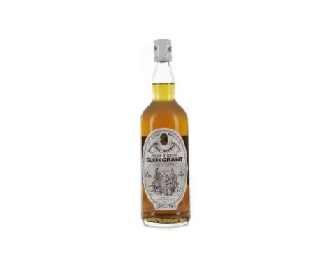 GLEN GRANT 38 YEARS OLD 70° PROOF Single Malt Scotch Whisky 26 2/3 fl.oz, 70° proof.