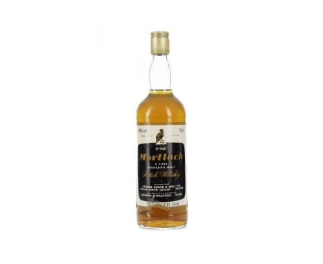 MORTLACH 1938 Single Malt Scotch Whisky 75cl, 40% volume.