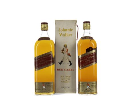 JOHNNIE WALKER RED LABEL 1.125 LITRES Blended Scotch Whisky 1.125 litres, no strength stated. JOHNNIE WALKER RED LABEL ONE LI