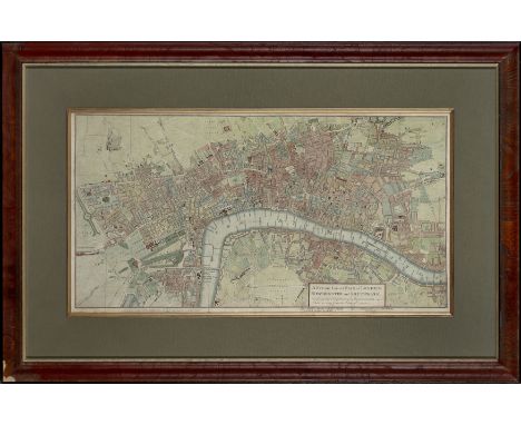 Dodsley, R. &amp; J. (publisher), A New and Correct PLAN of LONDON, WESTMINSTER and SOUTHWARK, with several Additional Improv