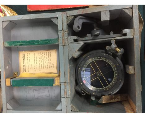 A WWII type P12 compass.