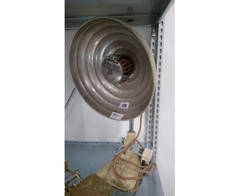 A Pifco Infrared metal lamp.