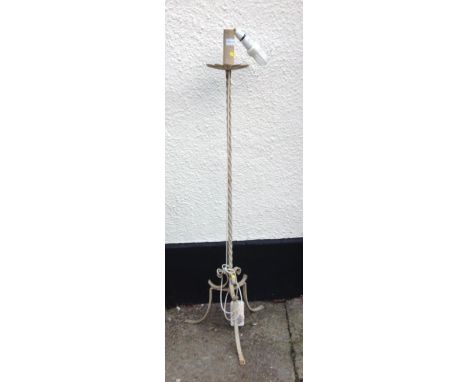 Wrought Iron Standard Lamp 