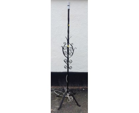 Wrought Iron Standard Lamp 