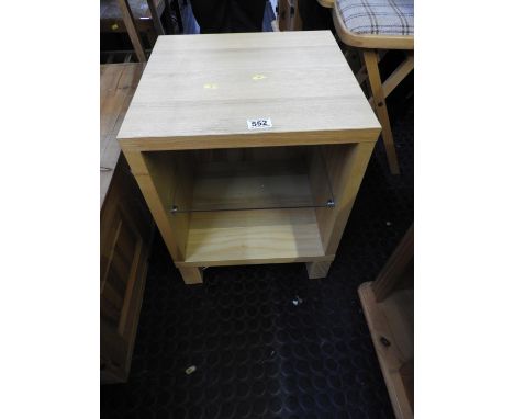 Light Wood Shelves 