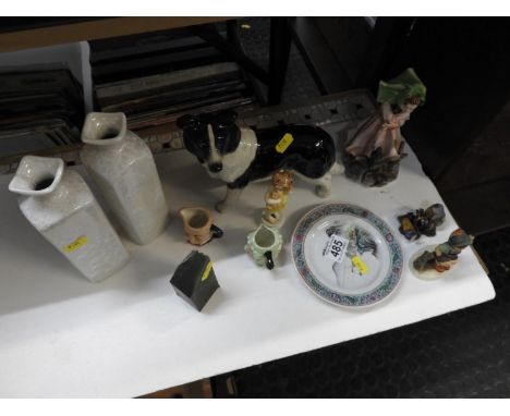 Various China Ornaments - to include Goebel 