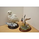 A limited edition Border Fine Arts study 'Lifitng Off' number B0182, 492/2500 by David Walton sold