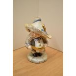 A Royal Crown Derby Millenium mansion house dwarf, marked J Griffiths to underside, measures 16cm