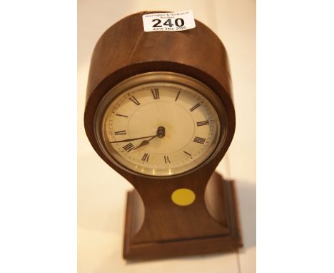 French movement balloon clock. This lot is not available for in-house P&amp;P. 