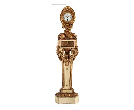      Louis XVI-Standuhr Höhe: 230 cm. Signiert "Charles Bernet" sowie ortsbezeichnet "à Paris" (ligiert). Paris, zweite Hälft