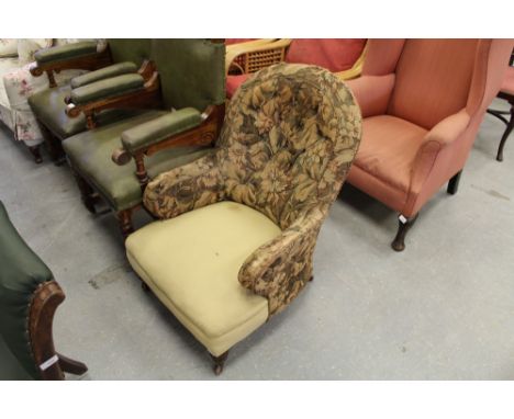 Victorian button back chair