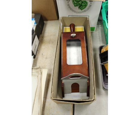 Chemin De Fer (Baccarat Shoe) with 4 sets of playing cards & original card box