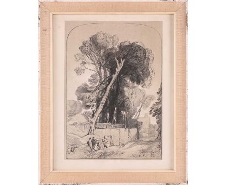 Miles Edmund Cotman (1810 - 1858), 'Itteringham', lithograph, dated in the image Nov 12th, 1841, 39.5cm x 28cm
