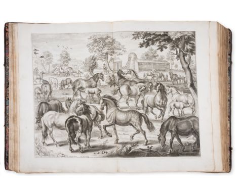 Horses.- Cavendish (William, Duke of Newcastle) M&eacute;thode et Invention Nouvelle De Dresser Les Chevaux, second edition,&