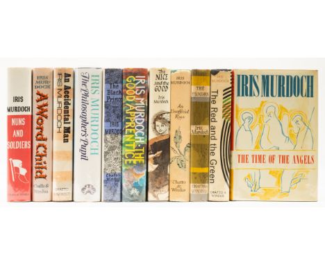 Murdoch (Iris) An Unofficial Rose, jacket spine a little toned, spine ends a little chipped, 1962; The Unicorn, 1963; The Red