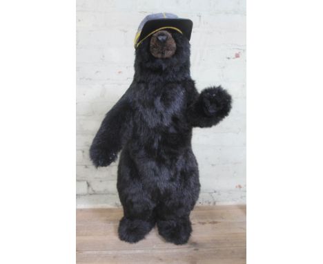 A large Ditz Designs bear with weighted feet, height 89cm.  