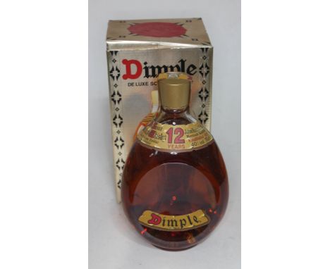 An unopened bottle of John Haig &amp; Co Dimple deluxe Scotch 12 year old Whisky in original box  