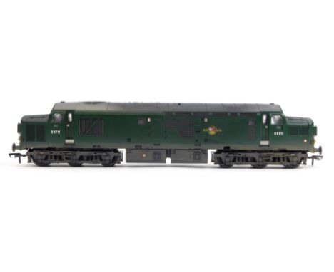 A Bachmann Branchline OO gauge Class 37 diesel locomotive, D6711, BR green (weathered), Produced Exclusively for Ian Allan, 3