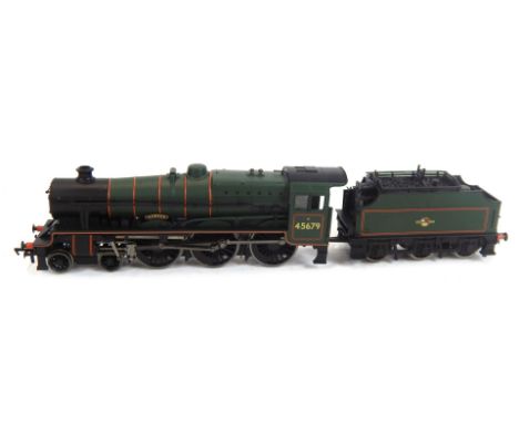 A Bachmann Branchline OO gauge Stanier Jubilee Class locomotive Armada, 45679, BR lined green, 4-6-0, in associated box.  