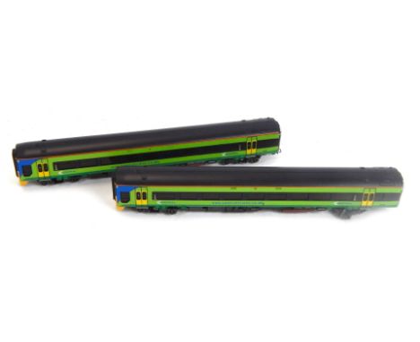 A Bachmann Branchline OO gauge Class 158 two car DMU set, Central Trains, 31-516.