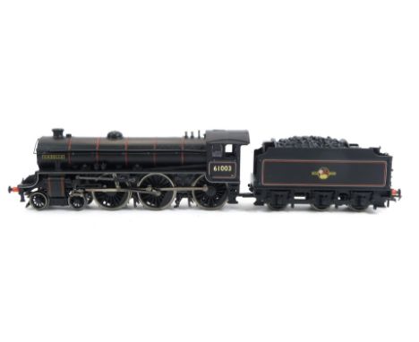A Bachmann Branchline OO gauge Thompson Class B1 Gazelle, 61003, BR black late crest, 4-6-0, 31-708. 