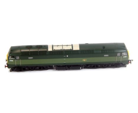A Bachmann Branchline OO gauge Class 47 diesel electric locomotive, D1500, BR two tone green with half yellow ends with four 