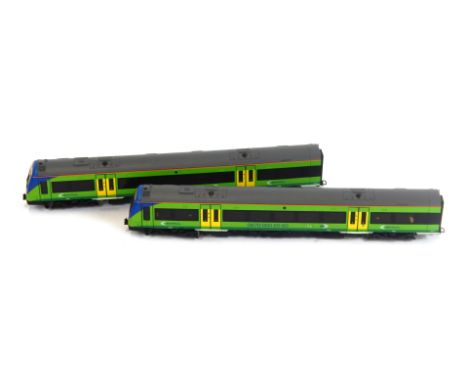 A Bachmann Branchline OO gauge 170/5 Turbo Star two car DMU set, Central Trains, 32-451.