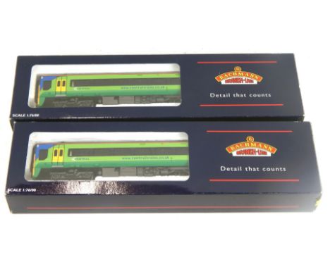 A Bachmann Branchline OO gauge Class 158 two car DMU set, Central Trains, 31-504A.