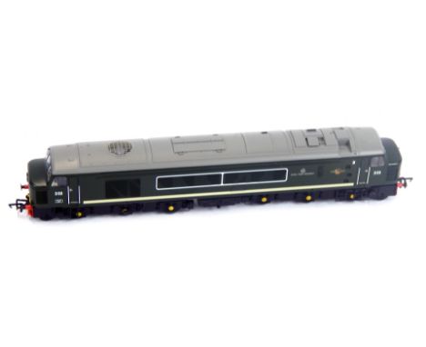 A Bachmann Branchline OO gauge Class 45 diesel locomotive, Royal Tank Regiment, D53, BR green with small yellow panels, 32-68