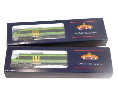 A Bachmann Branchline OO gauge Class 170/1 Turbo Star two car DMU set, Central Trains, weathered, 32-451A.
