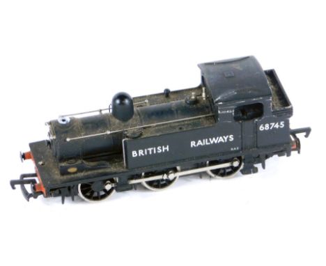A Bachmann OO gauge locomotive, British Rail black livery, 0-6-0, 68745.