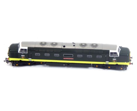 A Bachmann Branchline OO gauge Class 55 Deltic diesel locomotive, The Green Howards, 55088, BR two tone green, Produced Exclu