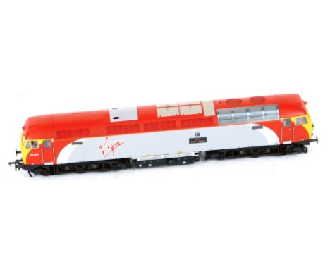 A Bachmann OO gauge diesel locomotive Scott Tracy, Virgin Trains, class 57/0, 57301, DCC ready, 32-751, boxed.