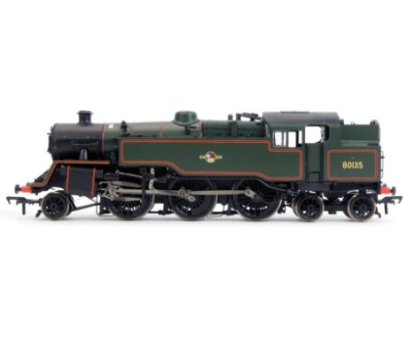 A Bachmann Branchline OO gauge Standard Class 4MT tank locomotive, BR lined green late crest, preserved, 2-6-2T, 32-353.