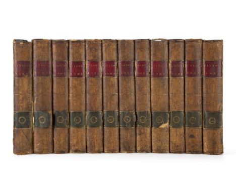 Gibbon, E., The History of the Decline and Fall of the Roman Empire, 12 Vols., A New Edition, engraved portrait and 3 folding