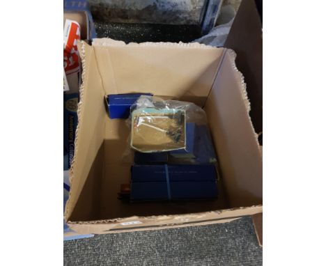 HORNBY DUBLO, ESSO PETROL TANK, RAILWAY ACCESSORIES AND 2 WAGONS